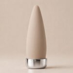 Chrome Tapered Ring-Base Anal Plug