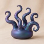 Cosmic Kraken Textured Tentacle Silicone Dildo