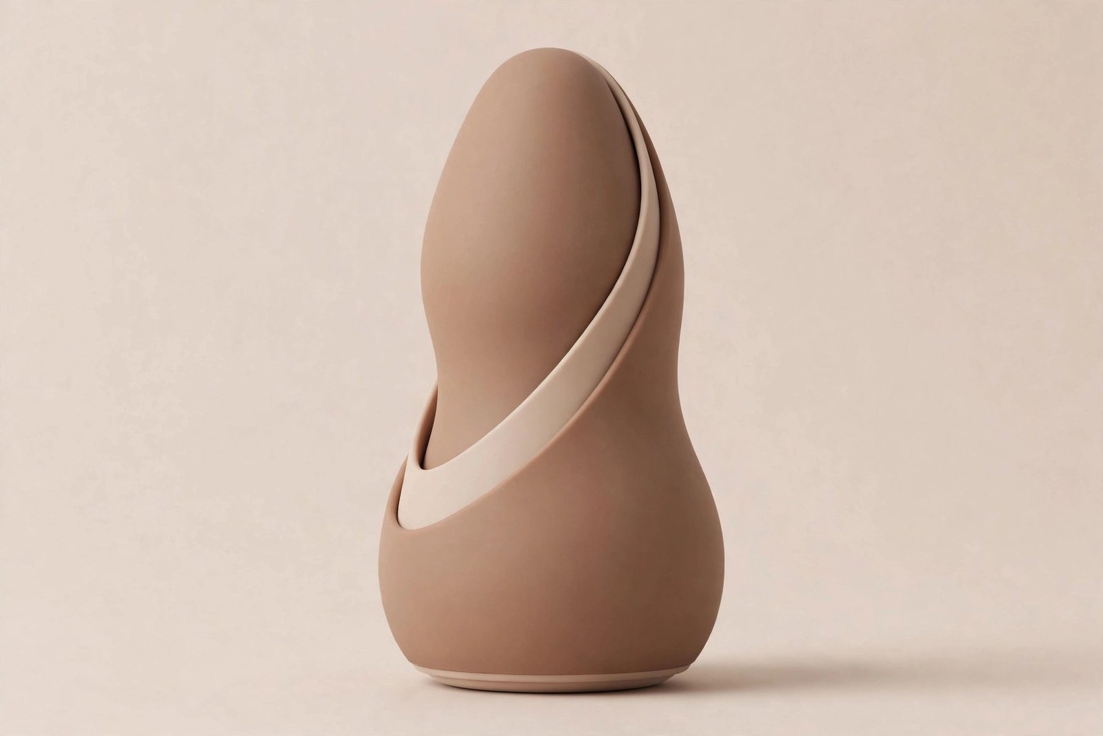 crowley-dual-layer-silicone-dildo Crowley Dual Layer Silicone Dildo - Image 1