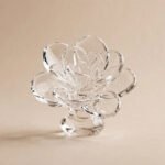 Desert Flower Hollow Plug Transparent