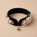 Flower Collar With Bell