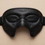 Half Face Blind Fold PU leather