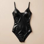 Mila Latex Teddy Bikini Set