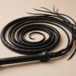 Noir Soft Leather Whip