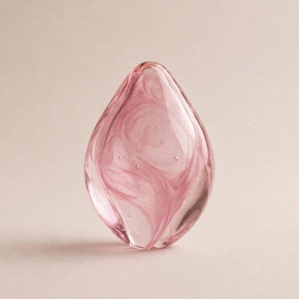 Pink Glass Butt Plug