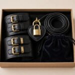 Real Leather Heart Locker Bondage Kit