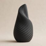 Ribbed Hollow Butt Plug