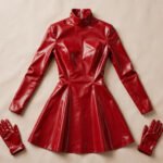 Scarlet Duty Latex French Maid Outfit