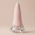 Silicone Jeweled Butt Plug