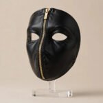 Take My Power Latex Zip Mask